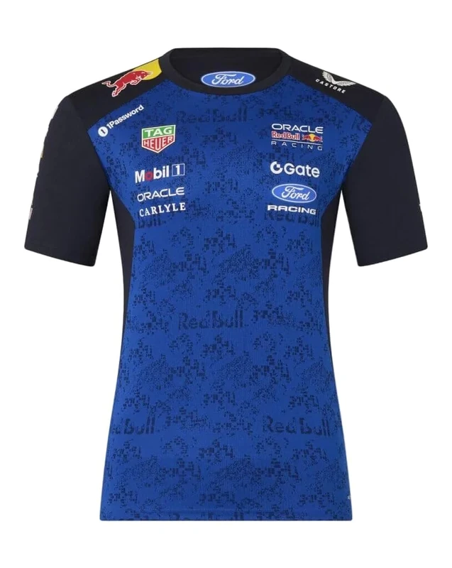 Redbull Racing, Mens, Official Set Up Tee, Night Sky/Surf The Web, S