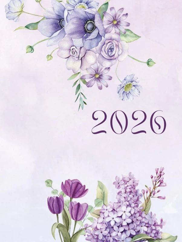 NEW YEAR Premium Calendar. 500-Page Organiser. Full 365 Days. Stay organized, inspired, and in control. Elegant Daily Planner for Women. Daily, ... with Premium White Paper. Glossy Cover.