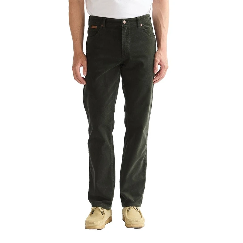 WRANGLER - Mens Jeans - Authentic Straight Fit - Texas - Green