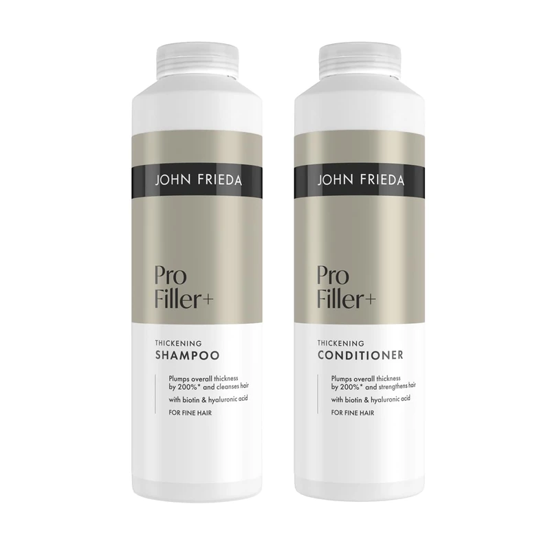 John Frieda Pro Filler+ Shampoo & Conditioner 500ml x2 - Image 1