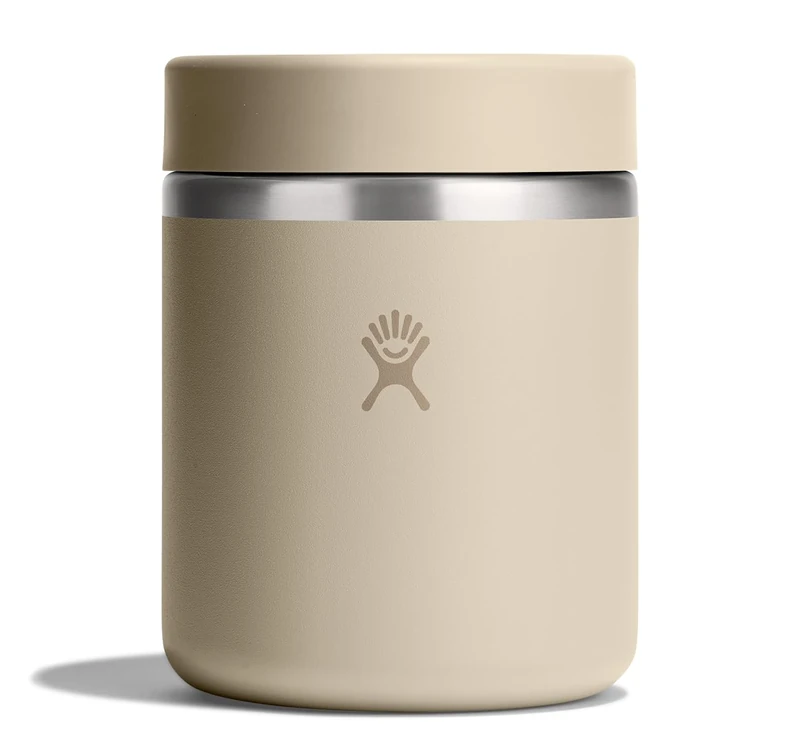 Hydro Flask Food Jar – Insulated Stainless Steel, Snack Travel Container for Hot Food & Soup 28 Oz Oat Tan
