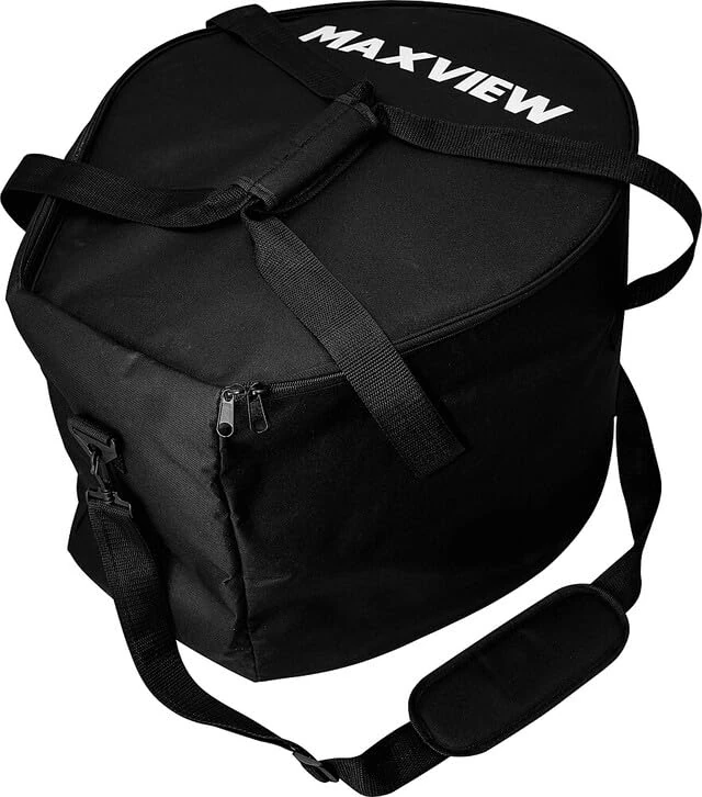 Maxview VuQube Black Padded Carry Bag with Shoulder Strap with Separate Accessory Compartment