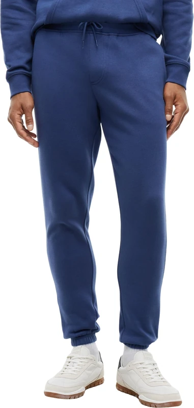 Tommy Jeans Men TJM Slim S Flag Sweatpant Dm0Dm20473 Sweatpants, Blue (Basic Navy), L