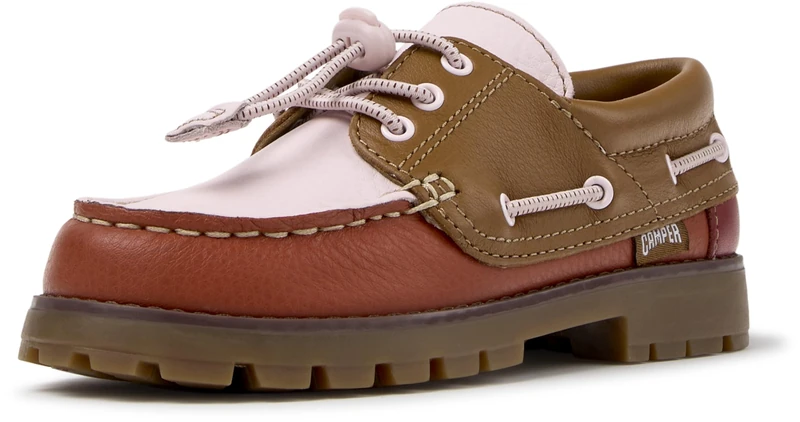 Camper Kid's Compas, Moccasin/Ballerina, Multi - Assorted, 5 (Us)