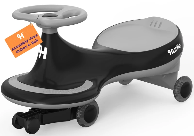 Hurtle Wiggle Car Ride On Toy - Twist Car for Kids Age 2+