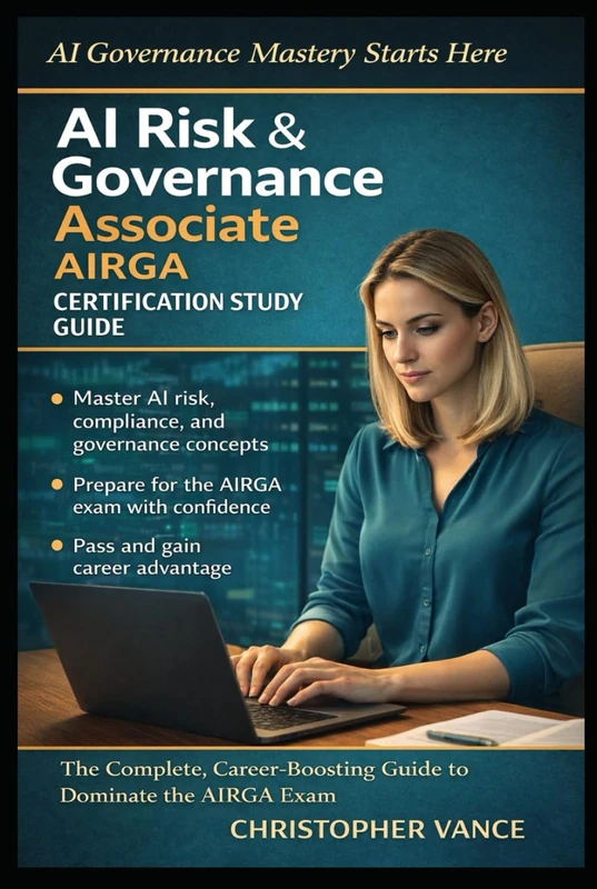 AI Risk & Governance Associate (AIRGA) Certification Study Guide: The Complete, Career-Boosting Guide to Dominate the AIRGA Exam