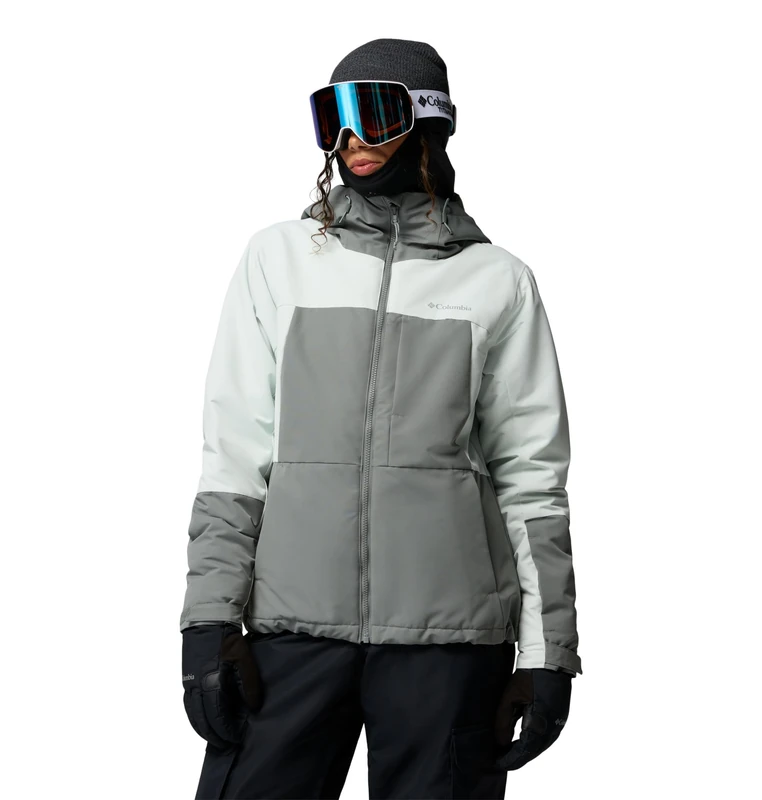 Columbia Women's Alpine Echo Insulated Jacket, Ski Jacket, Sedona Sage/Tea Light, Large