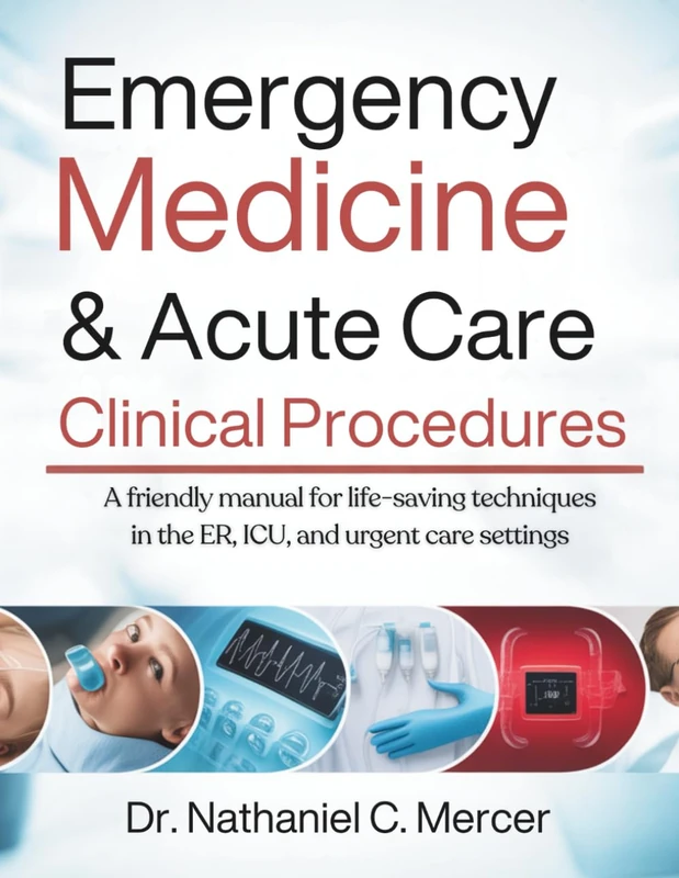 Emergency Medicine & Acute Care Clinical Procedures: A Friendly Manual for Life-Saving Techniques in the ER, ICU, and Urgent Care Settings