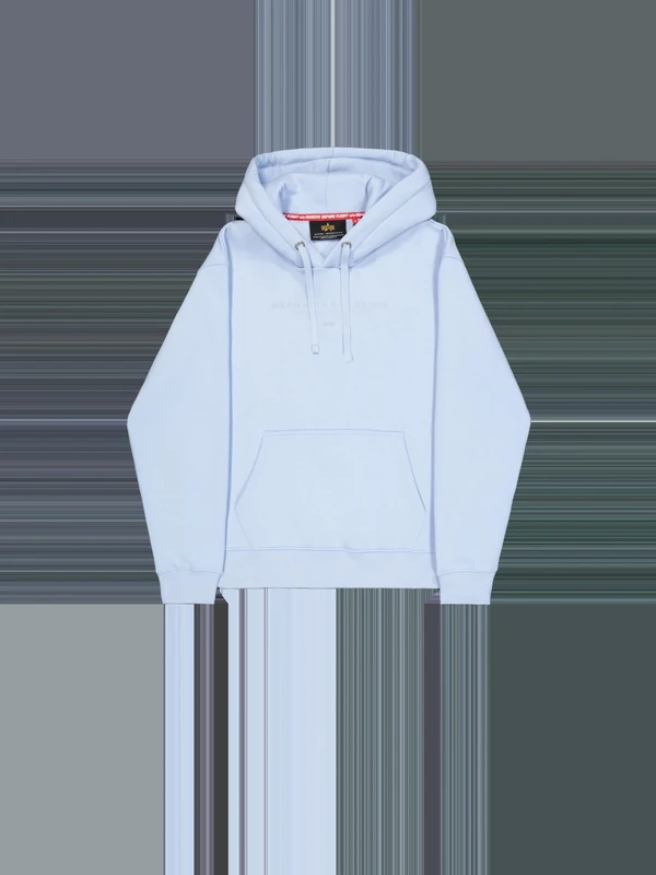 Alpha Industries Men's DTM Alpha Hoodie, Artic Blue, M