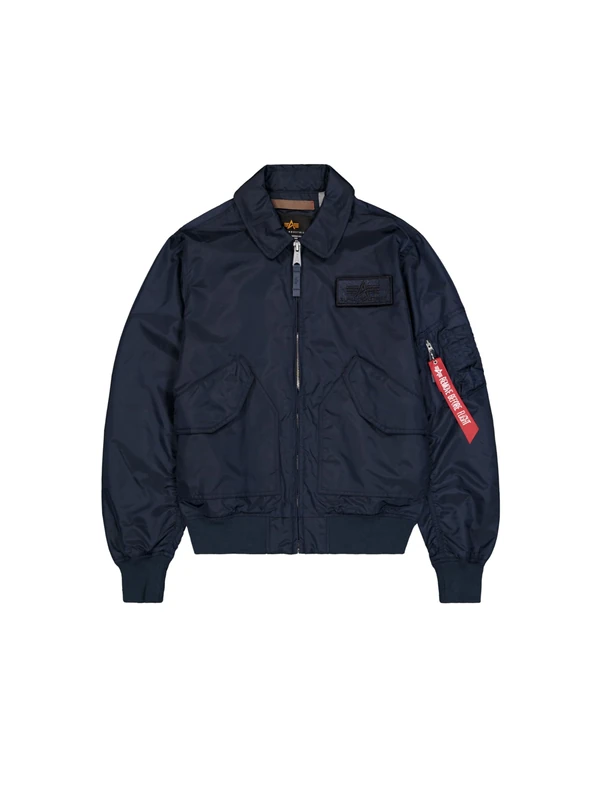 Alpha Industries Men's CWU-36/P TT Light Bomber Jacket, Rep.Blue, XS
