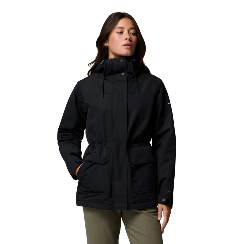 Columbia Women's Idyllwood Insulated Jacket, Winter Jacket, Black, Medium
