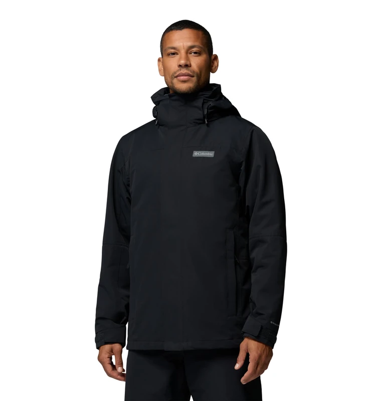 Columbia Men's Bugaboo 4 Fleece Interchange Jacket, 3 In 1 Interchange Winter Coat, Black, Small