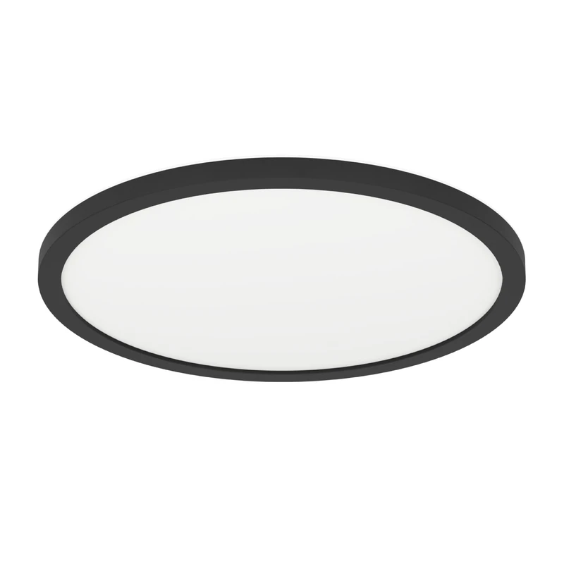 Eglo Minerario LED Ceiling Light - Black Outdoor IP54 Lamp