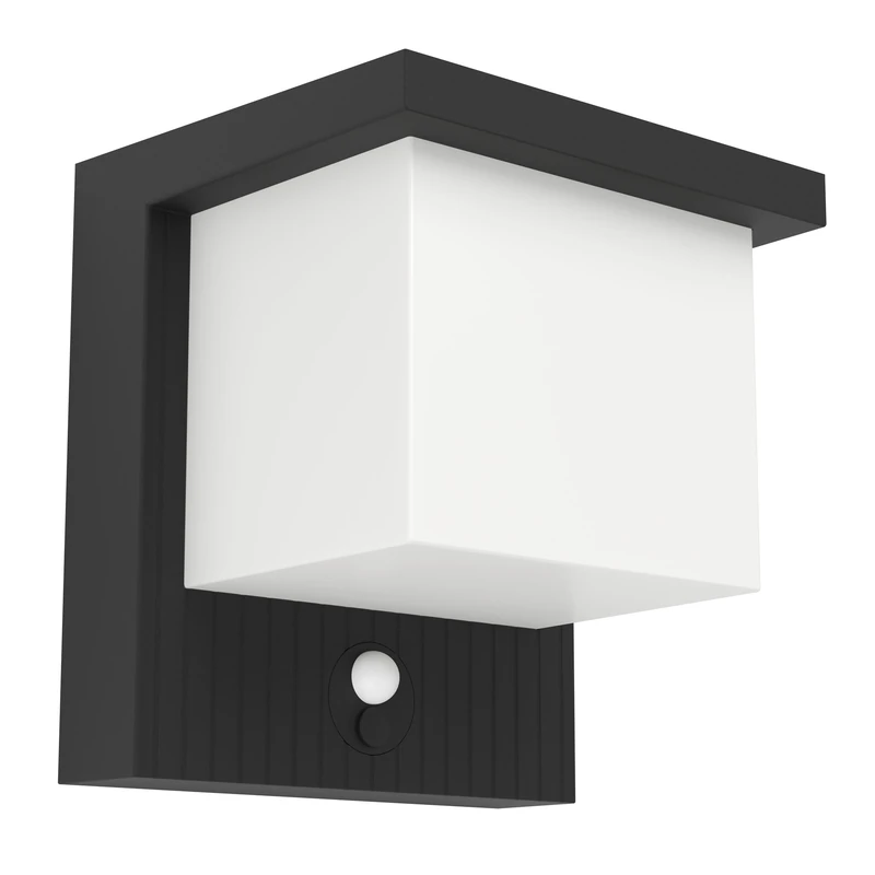 Eglo Solar wall Light Frigento, 700 lumens, Outdoor lamp with Motion Sensor