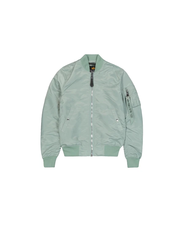 Alpha Industries Women's MA-1 VF Light Bomber Jacket, Frost Green, M