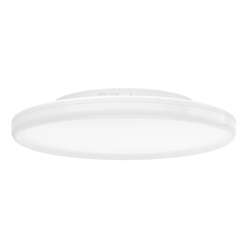 Eglo LED Outdoor Ceiling lamp Castagneto, Motion Sensor, Warm to Cool White, Outside lamp for Balcony or Terrace, White Plastic, IP54, Ø 31 cm