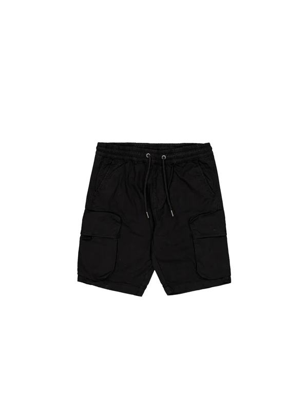 Alpha Industries Men's Division Shorts, Black, M