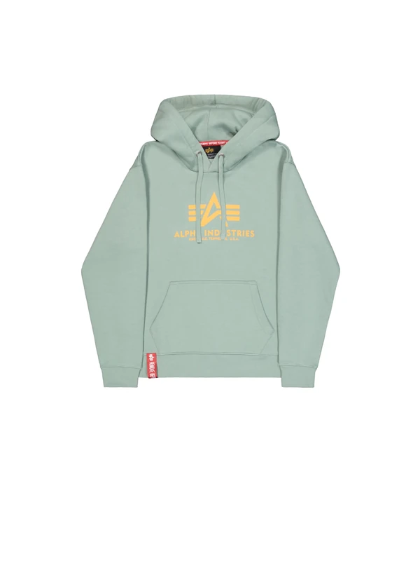Alpha Industries Men's Basic BL Hoodie, Frost Green, L