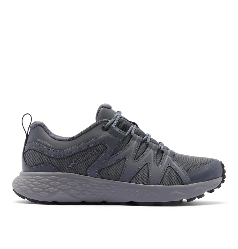 Columbia Men's Peakfreak Roam WP, Low Rise Trekking and Hiking Shoes, Graphite/Phoenix Blue, 8.5 Regular