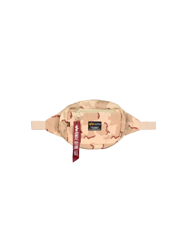 Alpha Industries Unisex Crew Camo Waist Bag, Desert Camo 91 Small, One Size
