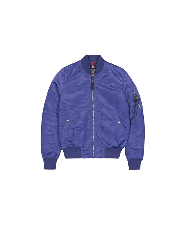 Alpha Industries Women's MA-1 VF Light Bomber Jacket, Night Purple, XL