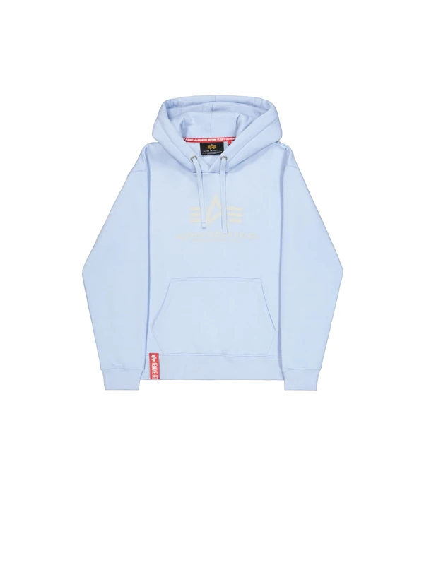 Alpha Industries Men's Basic BL Hoodie, Artic Blue, S