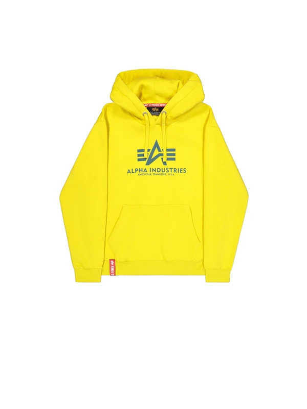 Alpha Industries Men's Basic BL Hoodie, Cyber, XL