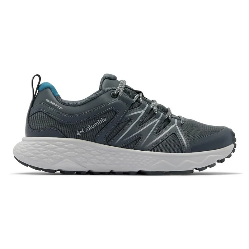 Columbia Women's Peakfreak Roam WP, Low Rise Trekking and Hiking Shoes, Graphite/Phoenix Blue, 4 Regular