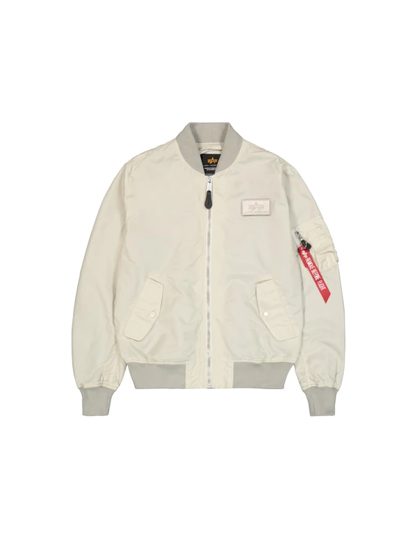 Alpha Industries Men's MA-1 TTC Light Bomber Jacket, Stone, 3XL