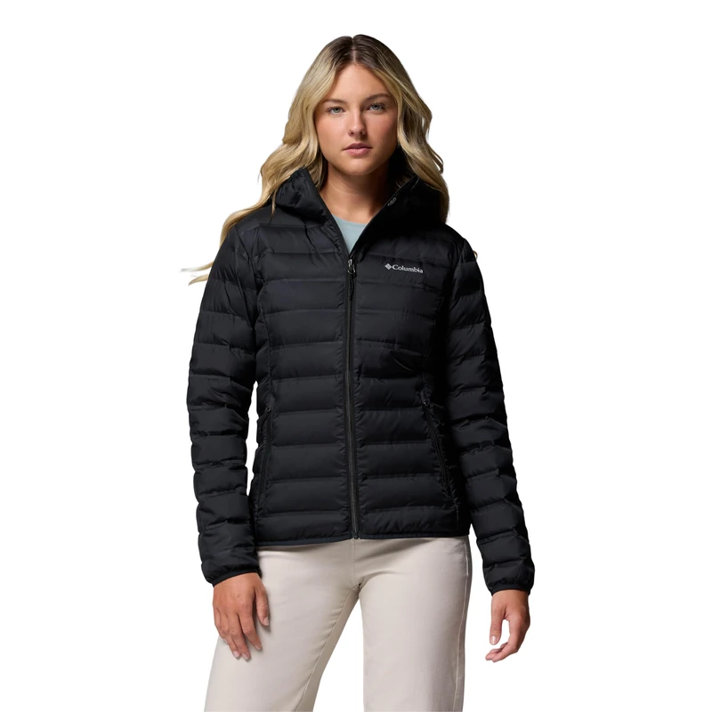 Columbia Women's Lake 22 2 Down Hooded Jacket, Hooded Puffer Down Jacket, Sedona Sage, Medium