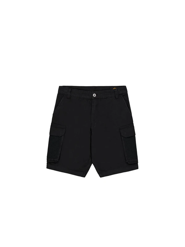 Alpha Industries Men's Mesh Utility Shorts, Black, 32
