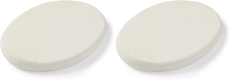 Manicare Oval Cosmetic Sponge, Latex Free, Blending Sponge For Liquid, Cream And Powder Makeup, Smooth Flawless Application, Thick Soft Facial Sponge, Beauty Accessory Tool, Makeup Artist (Pack of 2)