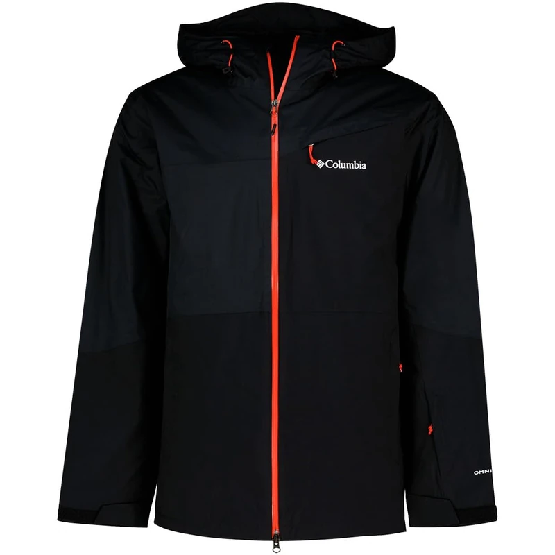 Columbia Men's Iceberg Point 2 Jacket, Ski Jacket, Sedona Sage/Shark, Small