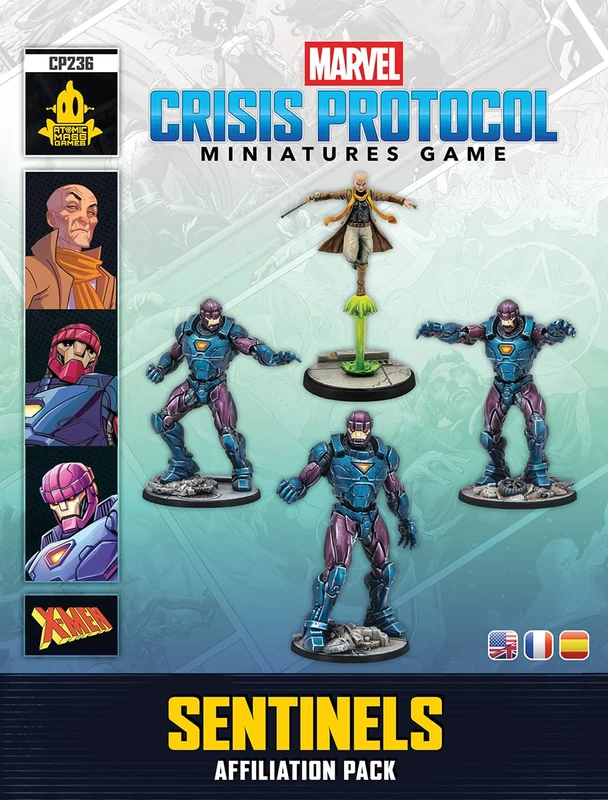 Asmodee Marvel Crisis Protocol Sentinels Affiliation Pack
