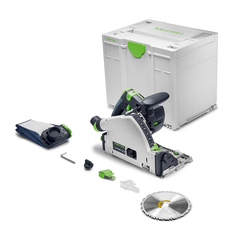 TSC 55 KS Cordless Plunge Saw – Compatible with Professional Workshop Setups