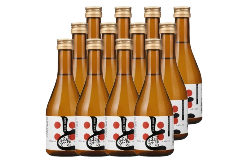 Tosatsuru Muroka Junmai Tosano Okyaku – Sake 300ml 13% (Pack of 12) | Unfiltered Junmai Sake from Kochi