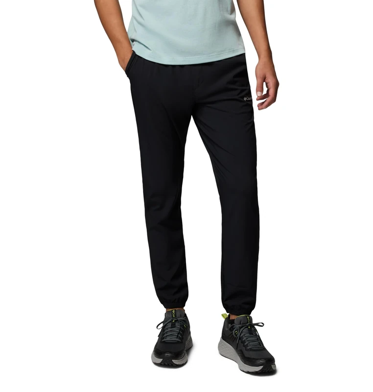 Columbia Men's Vital Valley Jogger, Joggers, Black, Medium Regular