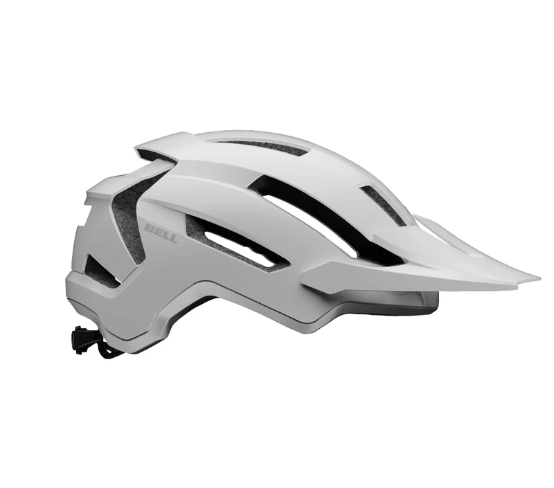 Bell 4Forty Air MIPS Adult Unisex Mountain Bike Helmet, Matte White, Large, Adjustable Visor
