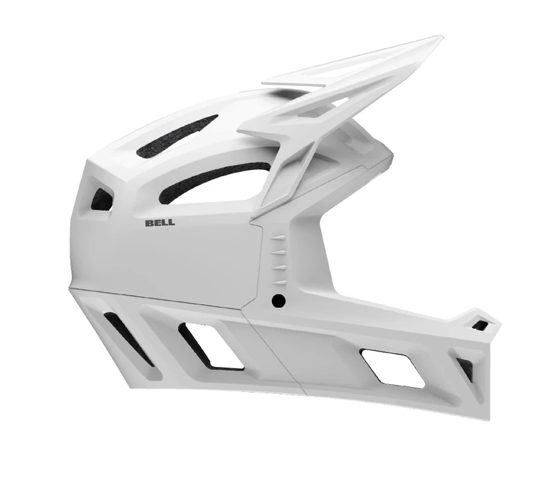Bell Full-Air MIPS Solid Adult Unisex Full-Face Mountain Bike Helmet, White, M, CPSC/CE Certified