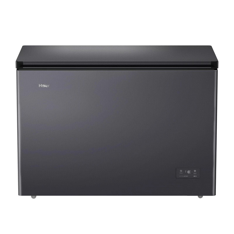 Haier Free Standing Chest Freezer, 1 Door, Total No Frost, E Class, 300L Total Capacity, Dark Inox 120x62x96.5cm - HCE300NFEK