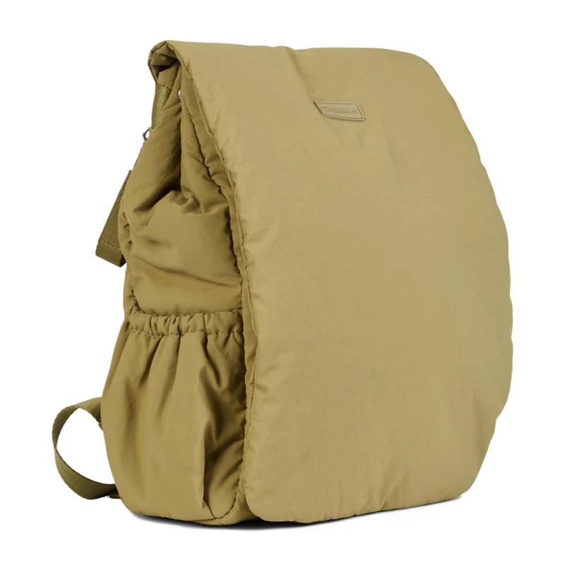 CHILDHOME, Mellow Baby Changing Backpack – Integrated Changing Mat, Organised Compartments, Insulated Pouch, Wipes Pocket, Pushchair Hooks, Khaki - Image 1