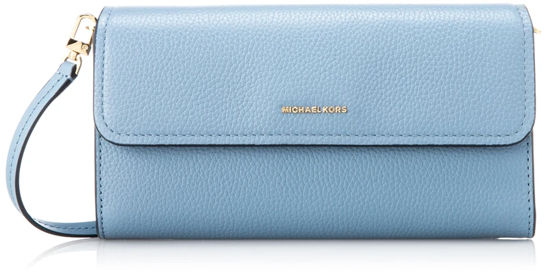Michael Kors Jet Set Small Hammered Leather Smartphone Crossbody Bag