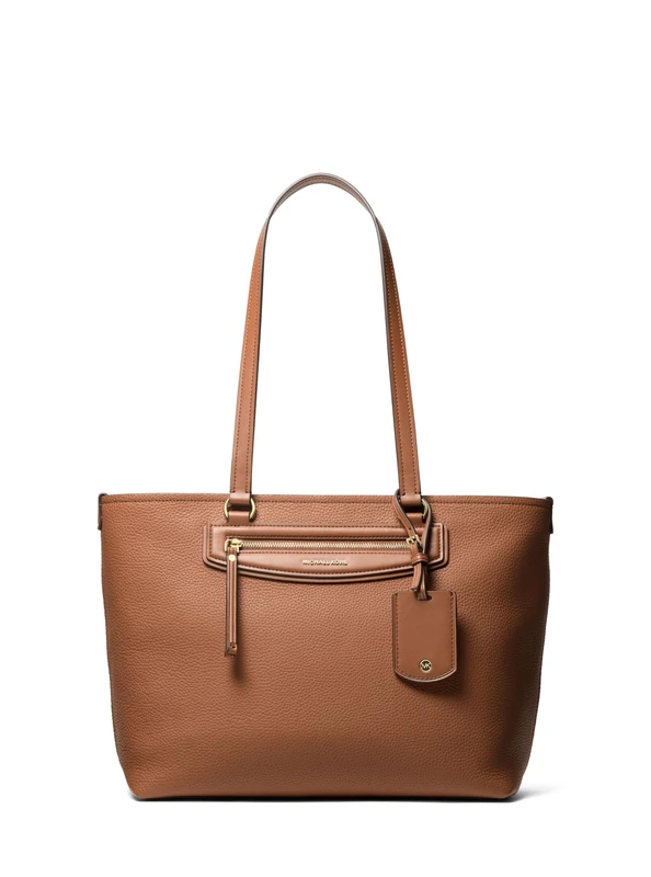 Michael Kors JET SET Medium leather travel tote bag with embossed logo
