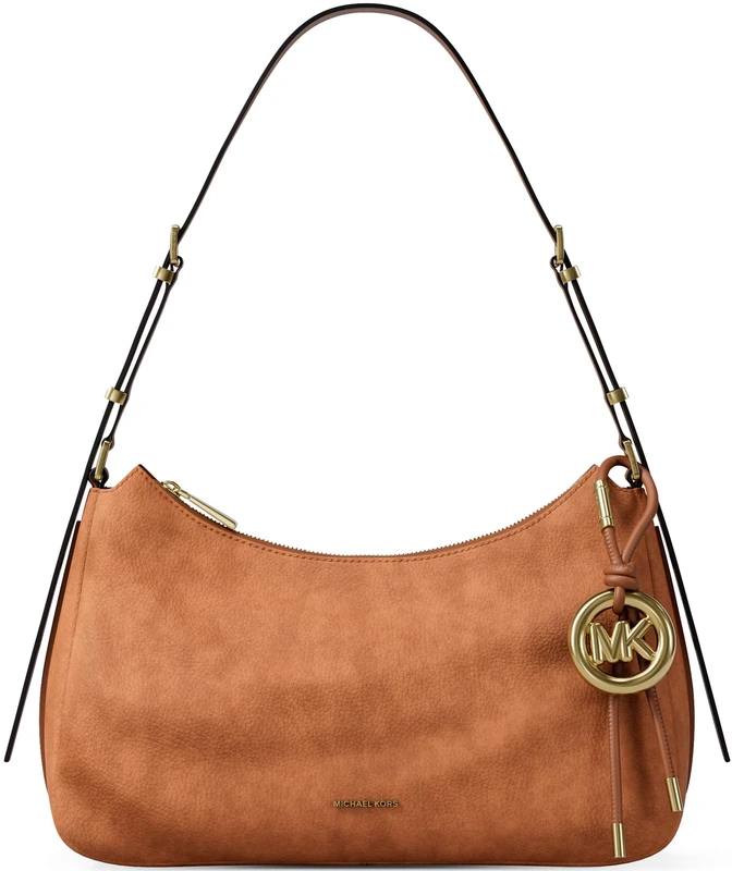 Michael Kors Nolita Medium Hammered Leather Shoulder Bag