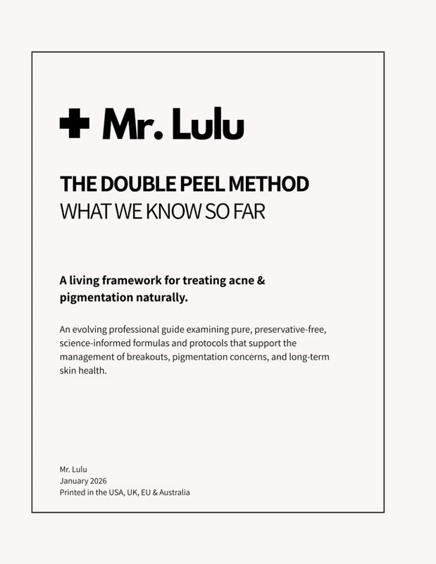 Mr. Lulu Skincare - Professional Manual: A guide for skin professionals to treat pigmentation, acne and enhance skin health with 100% natural formulas.