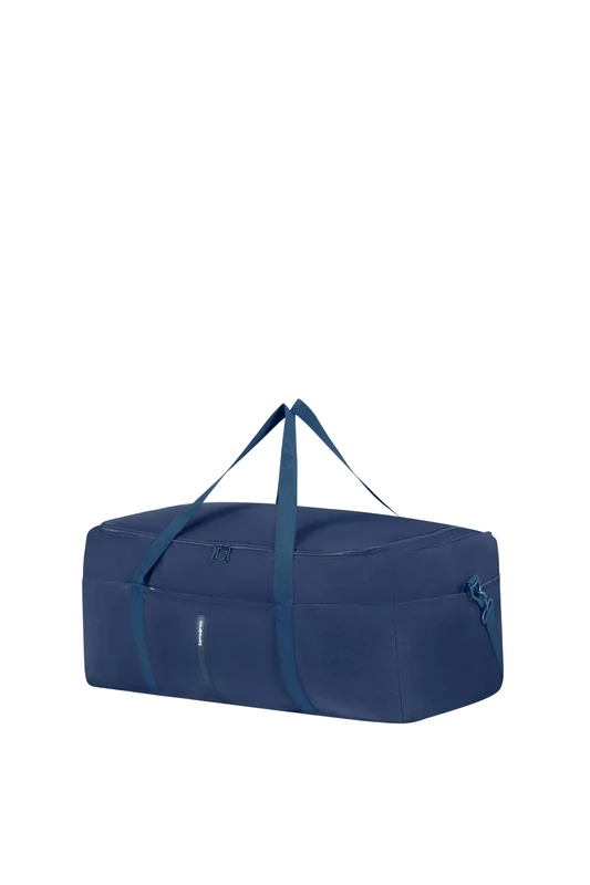 Samsonite TA Revolution - Foldable Travel Bag 67 cm, Large, Lightweight & Compact, with Reflective Details, Duffel Bag for Holidays & Sport, Blue (Midnight Blue)