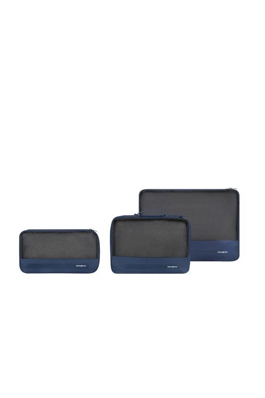 Samsonite - Set of 3 Packing Cubes, Midnight Blue