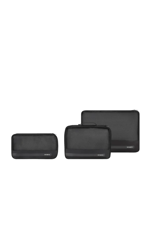 Samsonite - Set of 3 Packing Cubes, Black