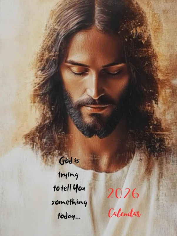 Jesus wanna tell You something: Calendar 2026