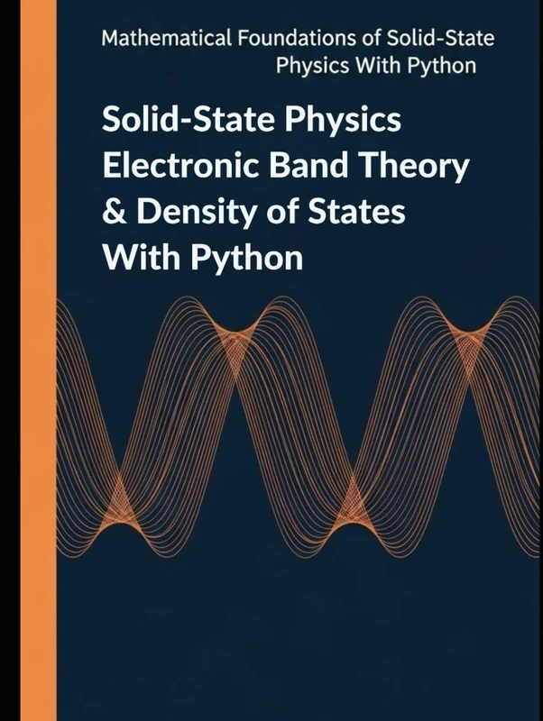 Solid-State Physics Electronic Band Theory & Density of States With Python: Band Structure Models, Fermi Statistics, and Quantitative State Counting ... of Solid-State Physics with Python)